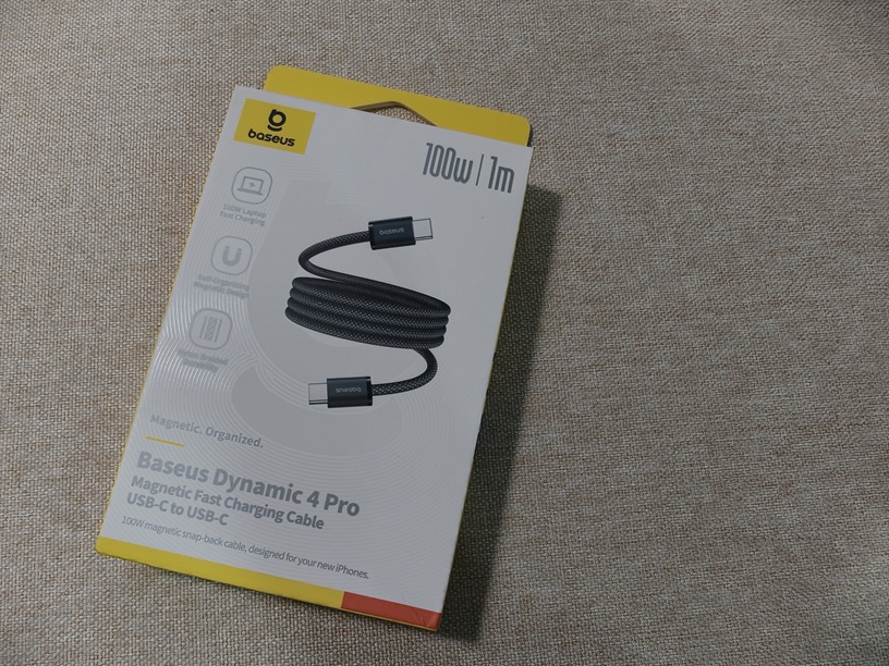 Baseus Dynamic 4 Pro Magnetic Fast Charging Cable สายชาร์จ USB-C แม่เหล็ก คุณภาพสูง ราคาที่จับต้องได้ ชาร์จไวทันใจสายมินิมอล